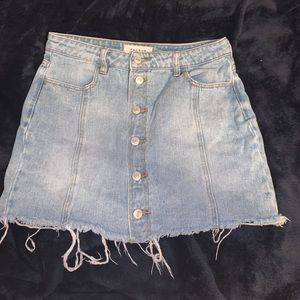 Pacsun denim skirt